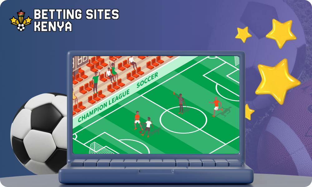 Guide to the best football betting sites in Kenya, comparing bonuses, payment methods, markets and leagues